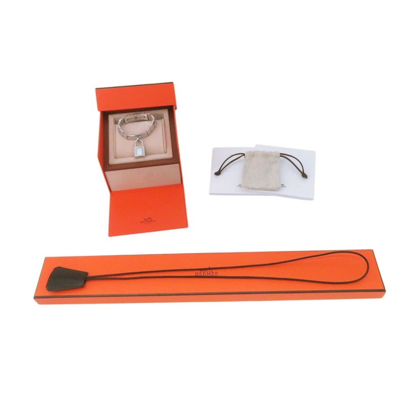 エルメス ケリーウォッチ KE4.110 HERMES 腕時計 スパークリングホワイトラッカー文字盤