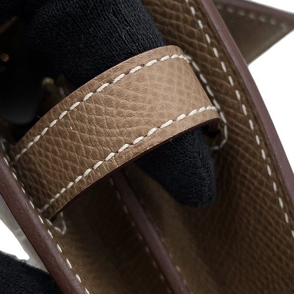 エルメス 長財布 ケリーウォレット ロング トゥーゴー エトゥープ/ゴールド金具 エプソン Y刻印 HERMES