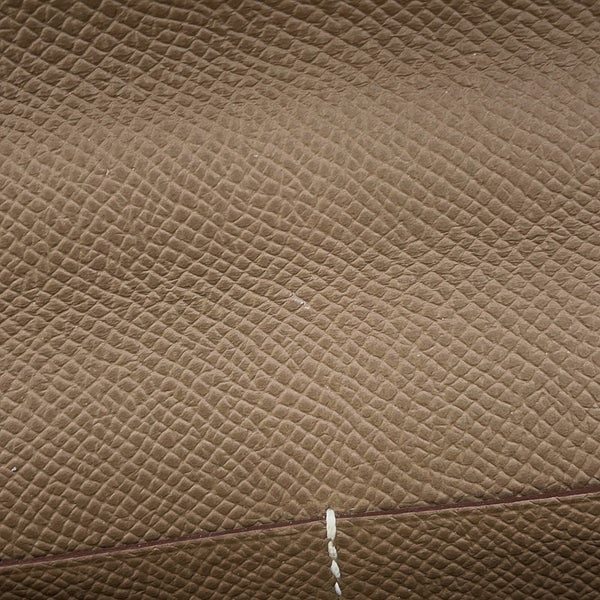 エルメス 長財布 ケリーウォレット ロング トゥーゴー エトゥープ/ゴールド金具 エプソン Y刻印 HERMES