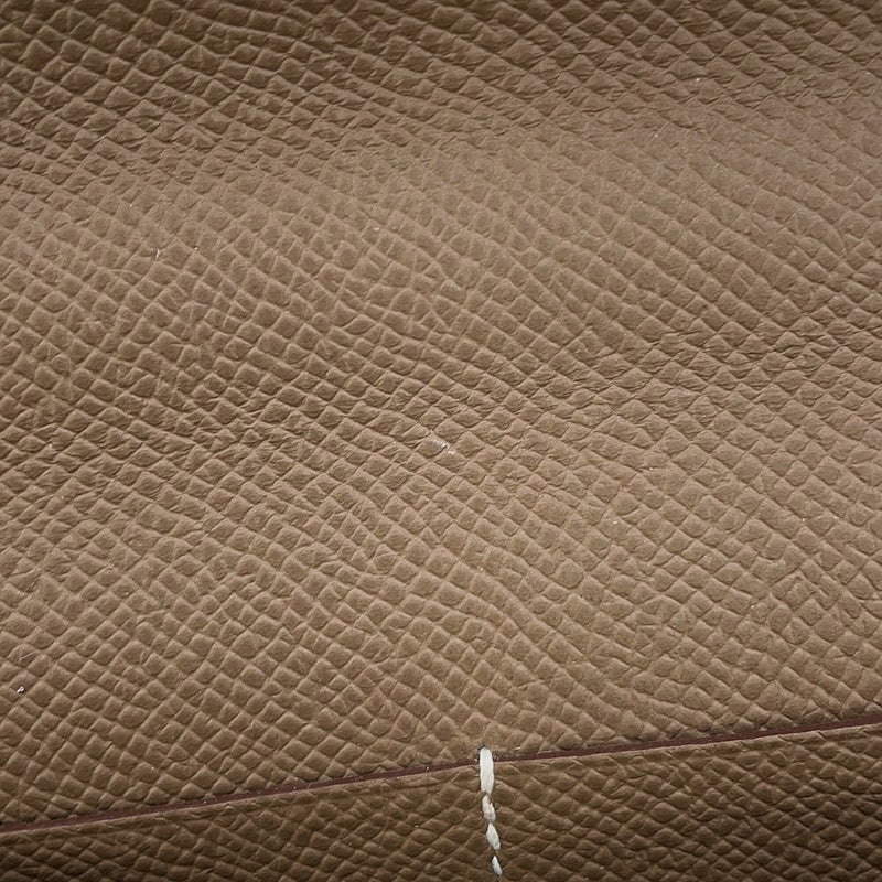 エルメス 長財布 ケリーウォレット ロング トゥーゴー エトゥープ/ゴールド金具 エプソン Y刻印 HERMES