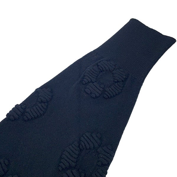 シャネル ニット カメリア ジャカード ニット セーター カシミヤ レディースサイ36 P56231 CHANEL トップス 黒