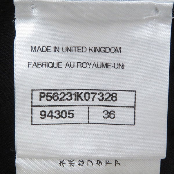 シャネル ニット カメリア ジャカード ニット セーター カシミヤ レディースサイ36 P56231 CHANEL トップス 黒