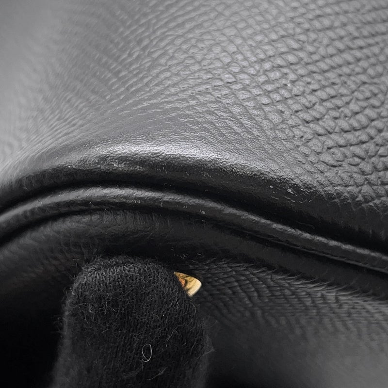 エルメス ハンドバッグ ボリード27 ブラック/ゴールド金具 エプソン C刻印 ２wayショルダー 黒