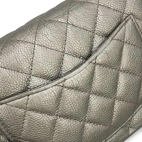 シャネル チェーンショルダーバッグ ミニマトラッセ ココマーク キャビアスキン A35200 CHANEL