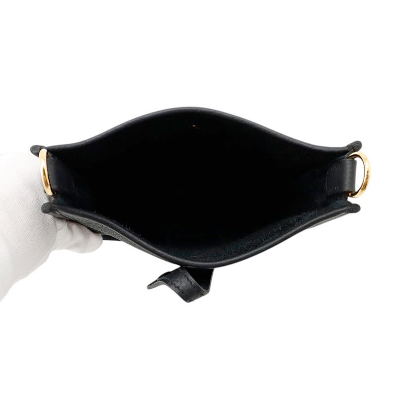 エルメス エブリンTPM 111cm アマゾン ブラック/ゴールド金具 トリヨンクレマンス W刻印 黒