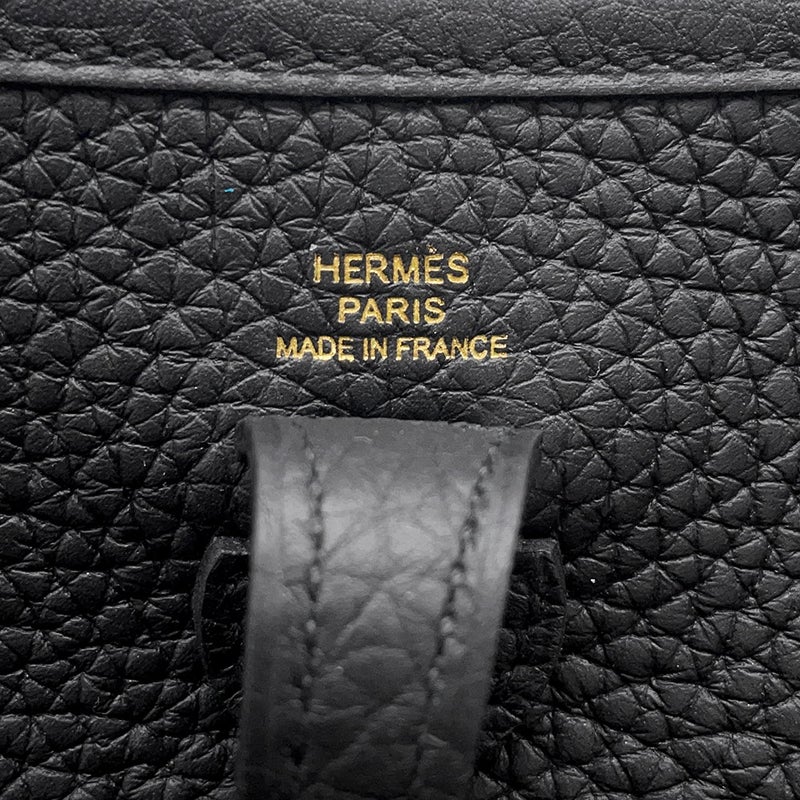 エルメス エブリンTPM 111cm アマゾン ブラック/ゴールド金具 トリヨンクレマンス W刻印 黒