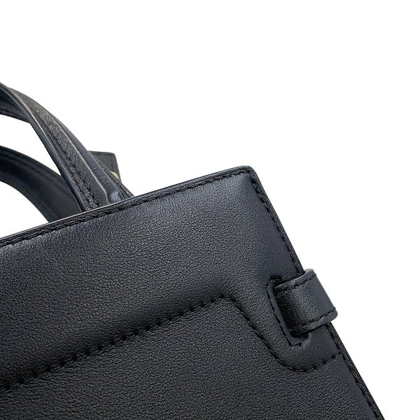 デルヴォ― ハンドバッグ タンペート クラッシュ スモール カーフレザー AA0646BQS099ZDO Delvaux 2way 黒 デルボー