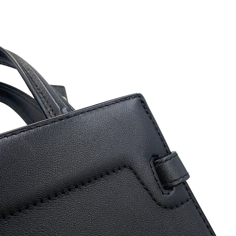 デルヴォ― ハンドバッグ タンペート クラッシュ スモール カーフレザー AA0646BQS099ZDO Delvaux 2way 黒 デルボー