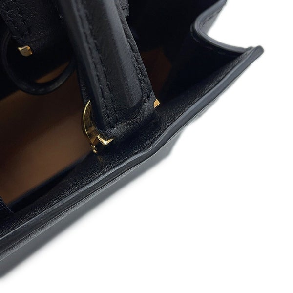 デルヴォ― ハンドバッグ タンペート クラッシュ スモール カーフレザー AA0646BQS099ZDO Delvaux 2way 黒 デルボー