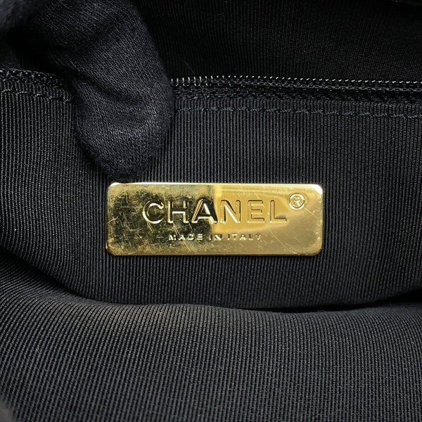 シャネル チェーンショルダーバッグ CHANEL19 ディズヌフ マキシ ツイード AS1162 CHANEL 2way 白 黒