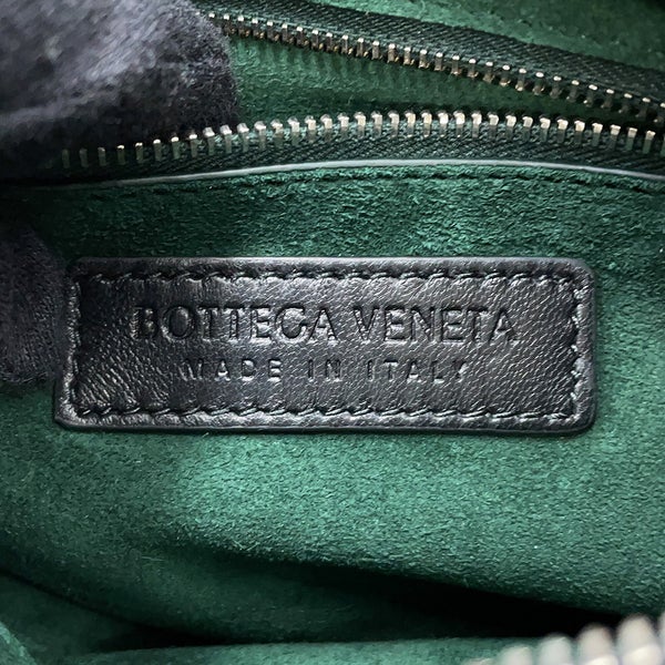 ボッテガヴェネタ ショルダーバッグ イントレチャート ヴェネト ラムスキン 836918 BOTTEGA VENETA 黒
