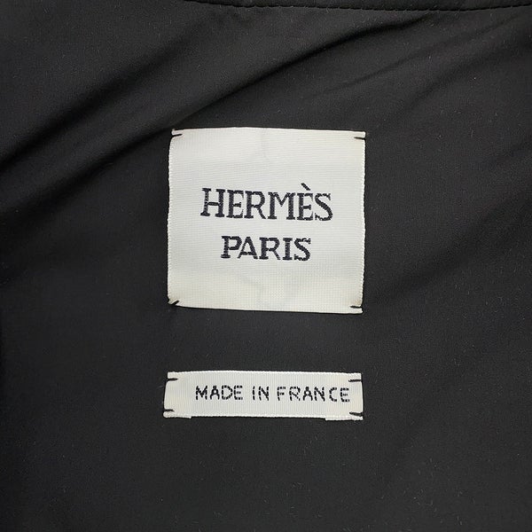 エルメス ジャケット キルティング ショートジャケット レディースサイズ38 HERMES アウター 黒
