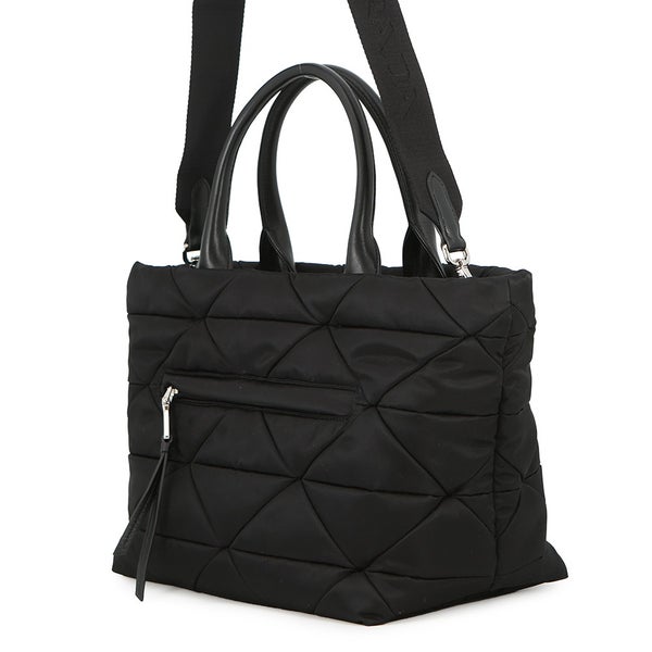 プラダ ハンドバッグ パデッド Re-Nylon トートバッグ ミディアム ナイロン 1BG436 PRADA 2way 黒