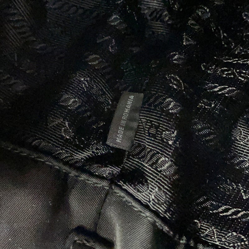 プラダ ハンドバッグ パデッド Re-Nylon トートバッグ ミディアム ナイロン 1BG436 PRADA 2way 黒