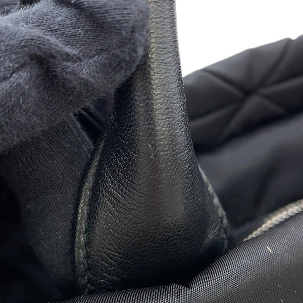 プラダ ハンドバッグ パデッド Re-Nylon トートバッグ ミディアム ナイロン 1BG436 PRADA 2way 黒