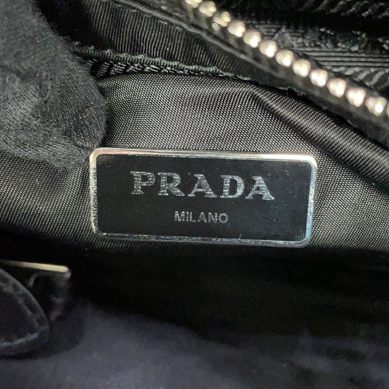 プラダ ハンドバッグ パデッド Re-Nylon トートバッグ ミディアム ナイロン 1BG436 PRADA 2way 黒