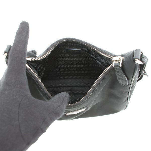 プラダ ショルダーバッグ Re-Edition 2005 Re-Nylon ナイロン 1BH204 PRADA 2wayバッグ 黒