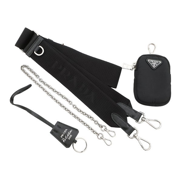 プラダ ショルダーバッグ Re-Edition 2005 Re-Nylon ナイロン 1BH204 PRADA 2wayバッグ 黒