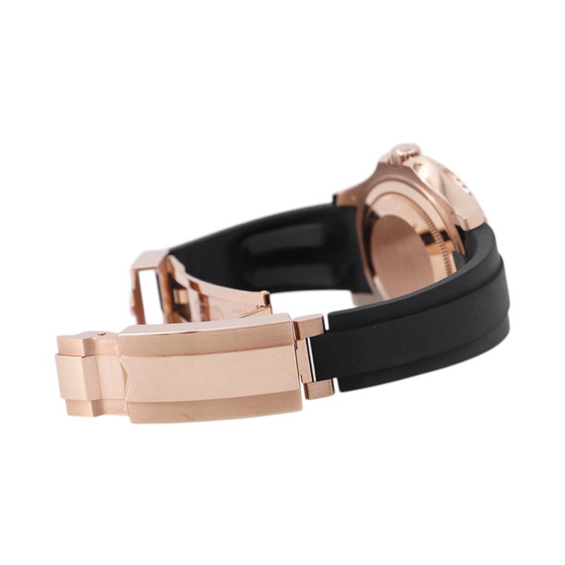 ロレックス ヨットマスター K18PG エバーローズゴールド ランダムシリアル ルーレット 268655 ROLEX 腕時計 黒文字盤