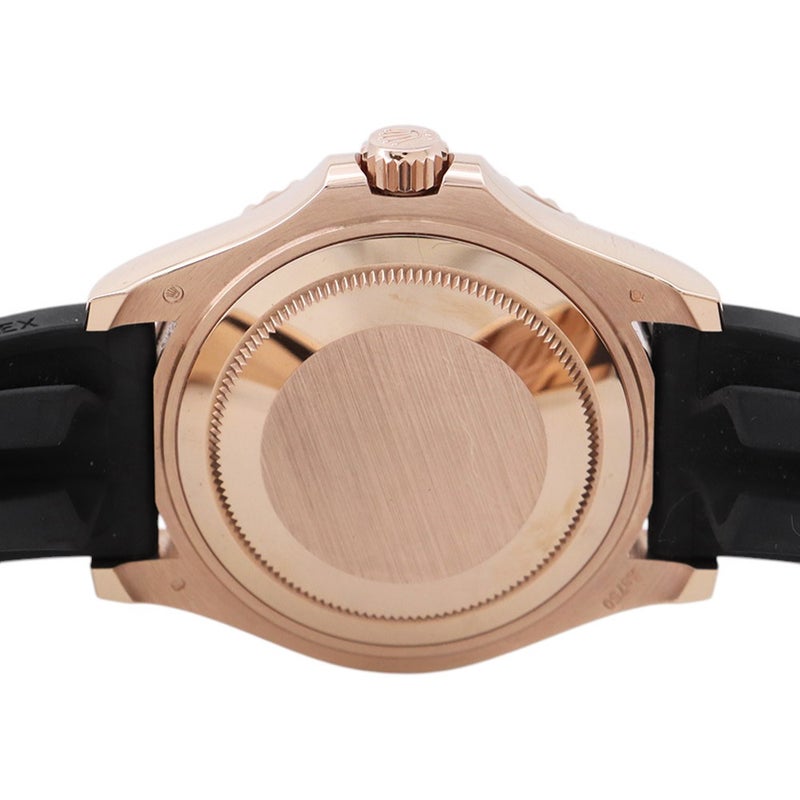 ロレックス ヨットマスター K18PG エバーローズゴールド ランダムシリアル ルーレット 268655 ROLEX 腕時計 黒文字盤