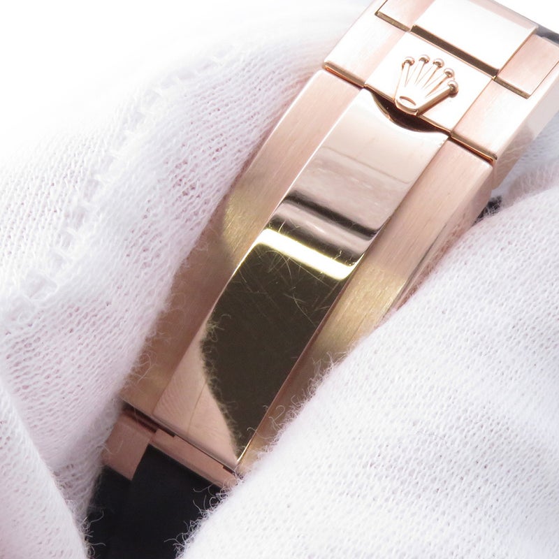 ロレックス ヨットマスター K18PG エバーローズゴールド ランダムシリアル ルーレット 268655 ROLEX 腕時計 黒文字盤