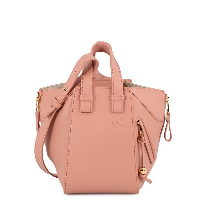 ロエベ ハンドバッグ ハンモック コンパクト カーフレザー A538H13X51 LOEWE 2way ピンク