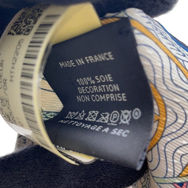 エルメス スカーフ ツイリー ビジュー ピケ ハートのクイーン Dame de Coeur HERMES シルクツイル 2022年秋冬 黒