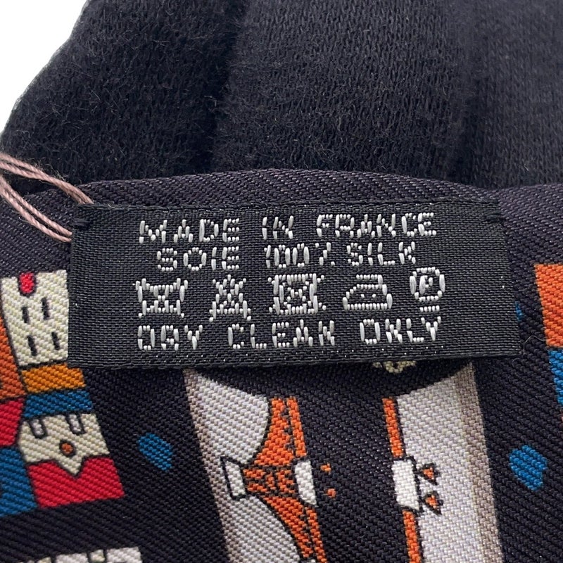 エルメス スカーフ ツイリー Rive Droite Rive Gauche 右岸と左岸 HERMES シルク 2015年春夏