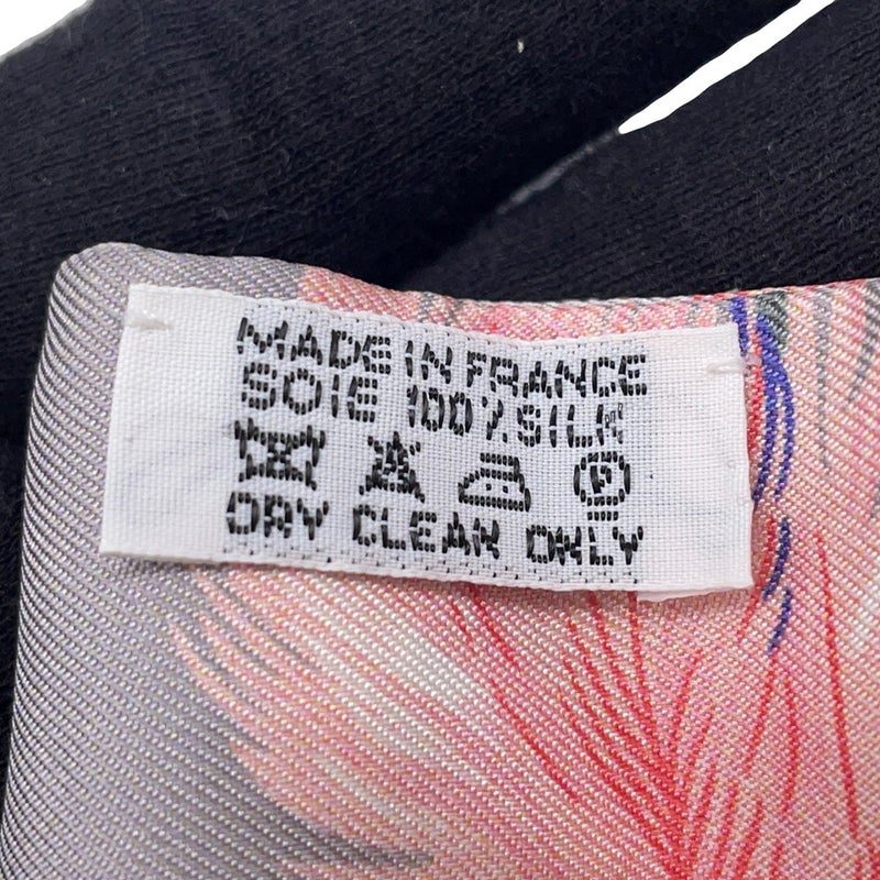 エルメス スカーフ マキシツイリー  孔雀の羽 HERMES シルク