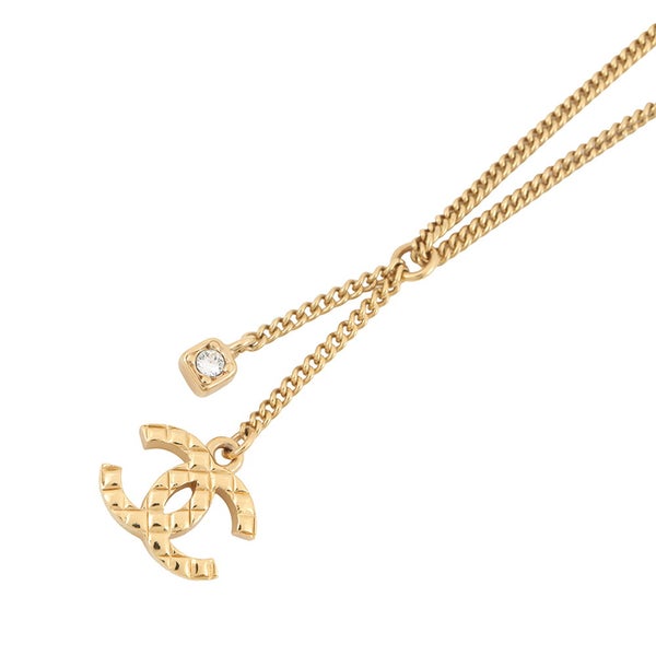 シャネル ネックレス ココマーク ラインストーン C24P ABD016 CHANEL アクセサリー