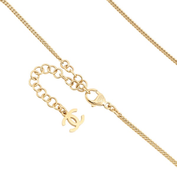 シャネル ネックレス ココマーク ラインストーン C24P ABD016 CHANEL アクセサリー