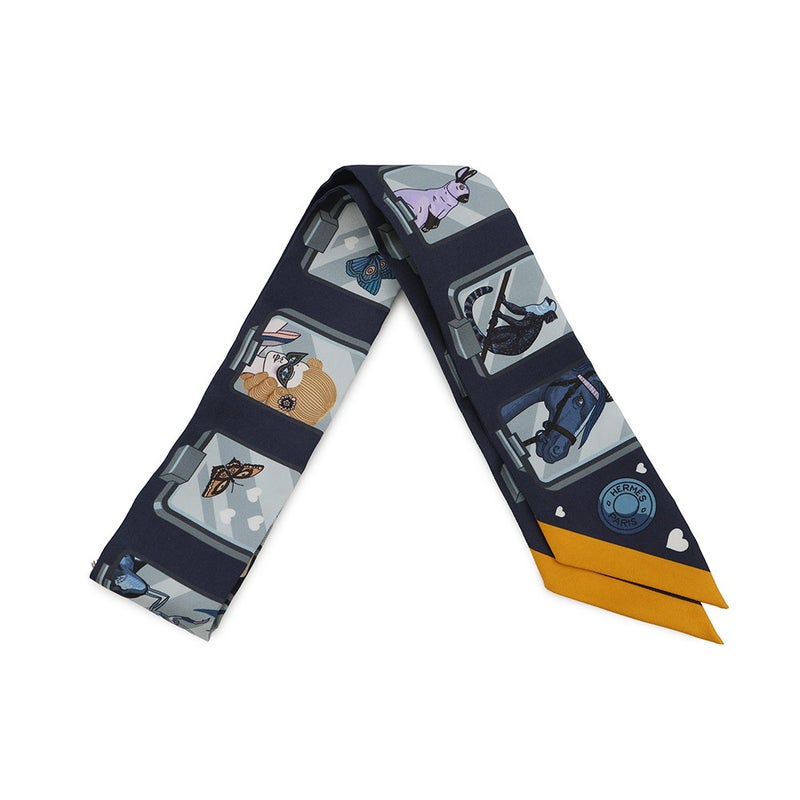 エルメス スカーフ ツイリー エルメス ストーリー HERMES STORY HERMES シルクツイル 2023秋冬