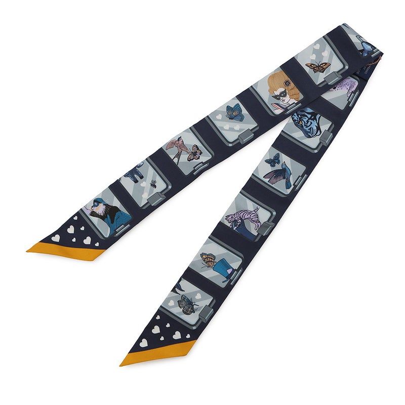 エルメス スカーフ ツイリー エルメス ストーリー HERMES STORY HERMES シルクツイル 2023秋冬