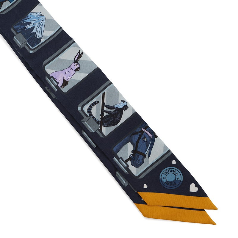 エルメス スカーフ ツイリー エルメス ストーリー HERMES STORY HERMES シルクツイル 2023秋冬