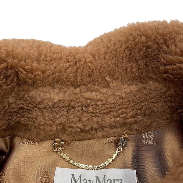 マックスマーラ ケープ ニューアバボ テディベア キャメル レディースサイズSM 4736145206001 MaxMara アウター