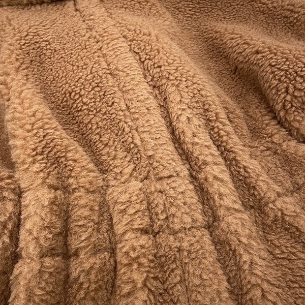 マックスマーラ ケープ ニューアバボ テディベア キャメル レディースサイズSM 4736145206001 MaxMara アウター