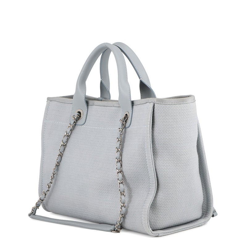 シャネル トートバッグ ドーヴィル ココマーク スモール ショッピングバッグ AS3257 CHANEL 2way