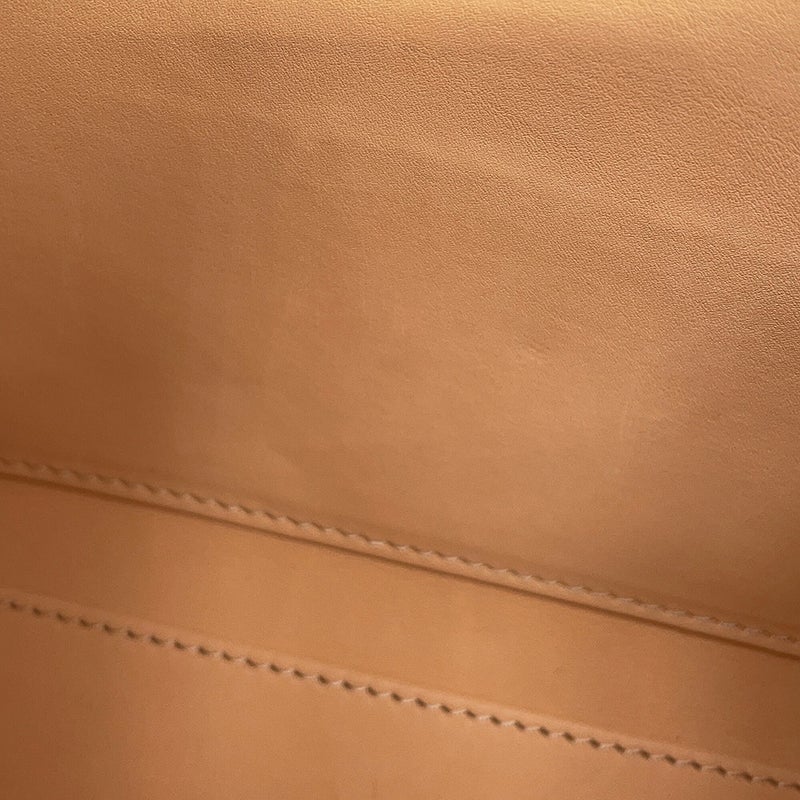 デルヴォー ハンドバッグ ブリヨン ミニ ロデオカーフレザー AA0406AAU0AZCDO Delvaux 2way デルボー オレンジ アウトレット品