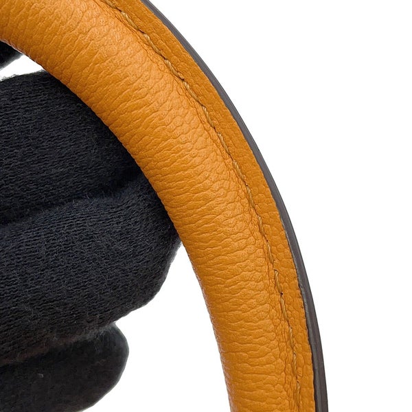 デルヴォー ハンドバッグ ブリヨン ミニ ロデオカーフレザー AA0406AAU0AZCDO Delvaux 2way デルボー オレンジ アウトレット品