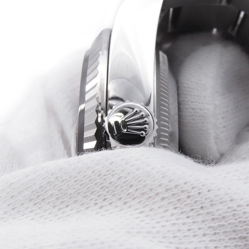 ロレックス デイトジャスト36 SS/K18WG ランダムシリアル ルーレット 126234 オーベルジーヌ文字盤 69ダイヤ