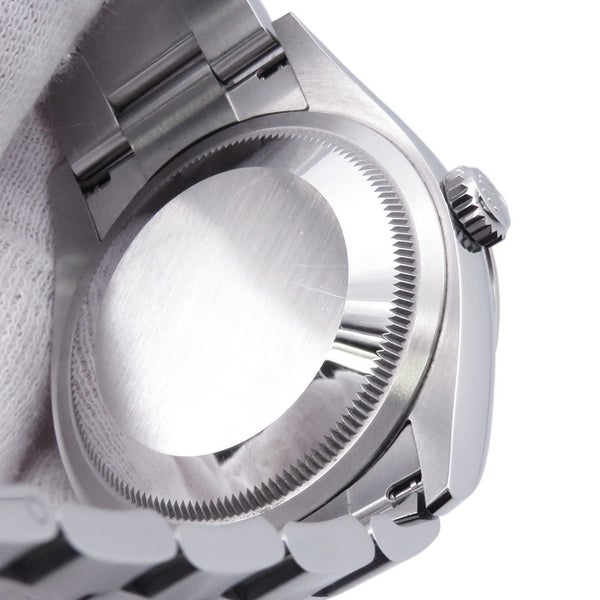 ロレックス デイトジャスト36 SS/K18WG ランダムシリアル ルーレット 126234 オーベルジーヌ文字盤 69ダイヤ