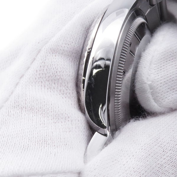 ロレックス デイトジャスト36 SS/K18WG ランダムシリアル ルーレット 126234 オーベルジーヌ文字盤 69ダイヤ