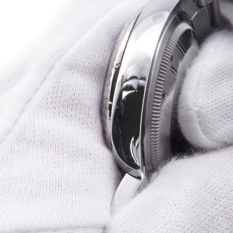 ロレックス デイトジャスト36 SS/K18WG ランダムシリアル ルーレット 126234 オーベルジーヌ文字盤 69ダイヤ