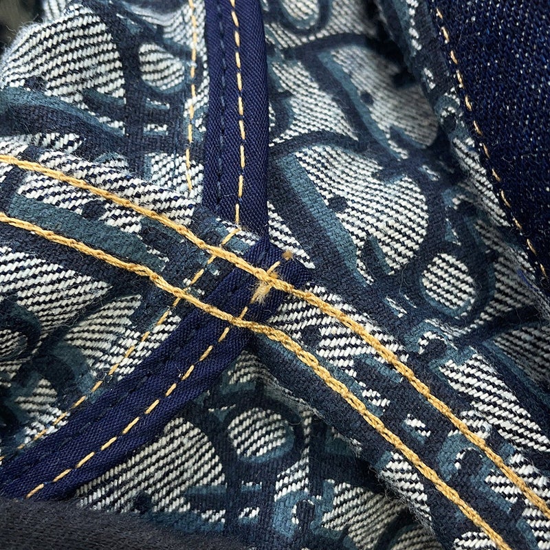 クリスチャン・ディオール デニムジャケット オブリーク オーバーサイズ レディースサイズ40 442V34A3161 アウター