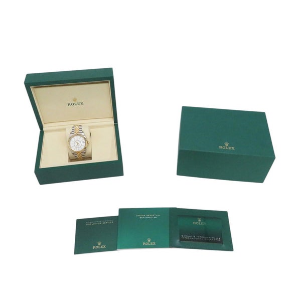 ロレックス スカイドゥエラー 336933 コンビ SS/K18WG ランダムシリアルルーレット 腕時計 ウォッチ 白文字盤