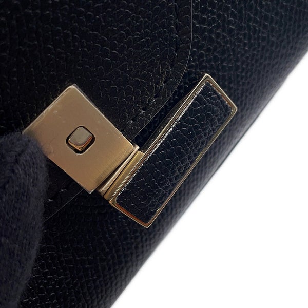 ヴァレクストラ ボディバッグ イジィデ ベルト レザー SGES0061028LOCPL99 Valextra 2wayショルダーバッグ 黒