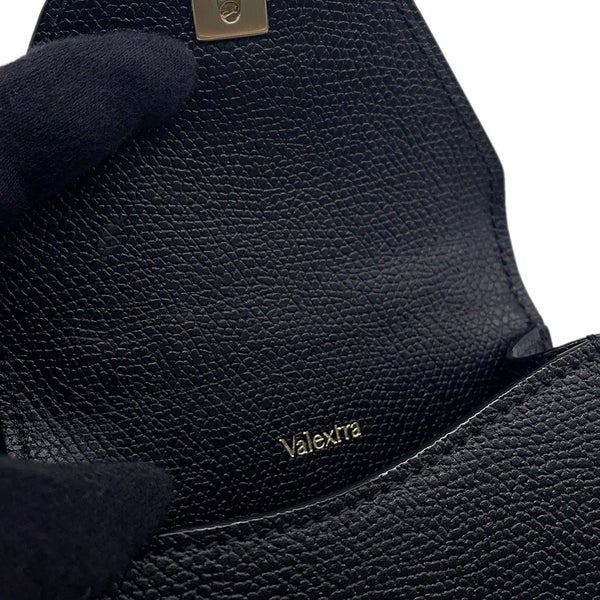 ヴァレクストラ ボディバッグ イジィデ ベルト レザー SGES0061028LOCPL99 Valextra 2wayショルダーバッグ 黒