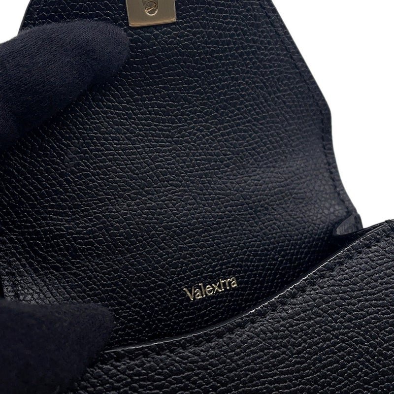 ヴァレクストラ ボディバッグ イジィデ ベルト レザー SGES0061028LOCPL99 Valextra 2wayショルダーバッグ 黒