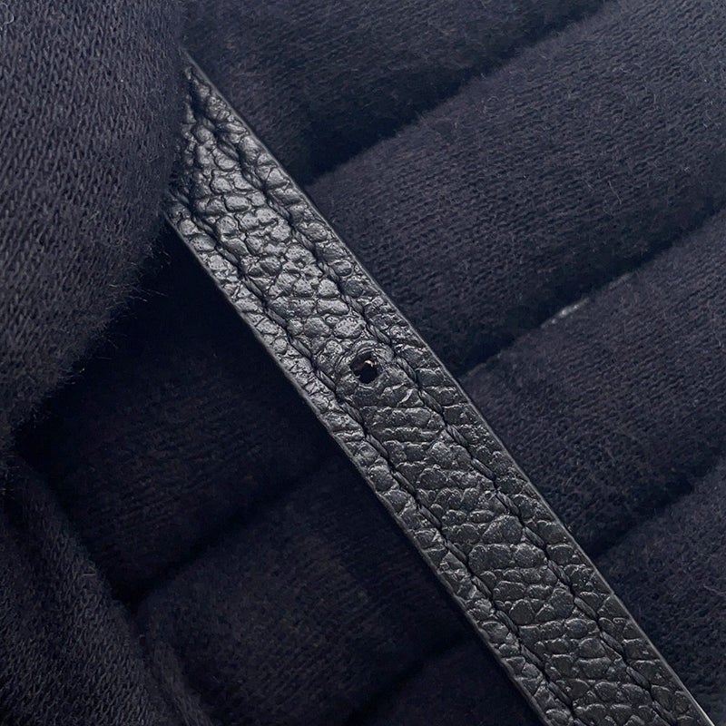 ヴァレクストラ ボディバッグ イジィデ ベルト レザー SGES0061028LOCPL99 Valextra 2wayショルダーバッグ 黒