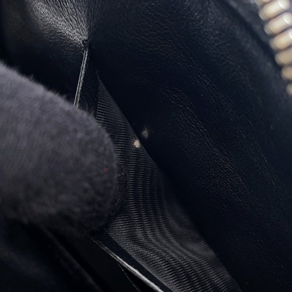 サンローランパリ チェーンショルダーバッグ ルー ミニバッグ レザー 748849 SAINT LAURENT PARIS 黒